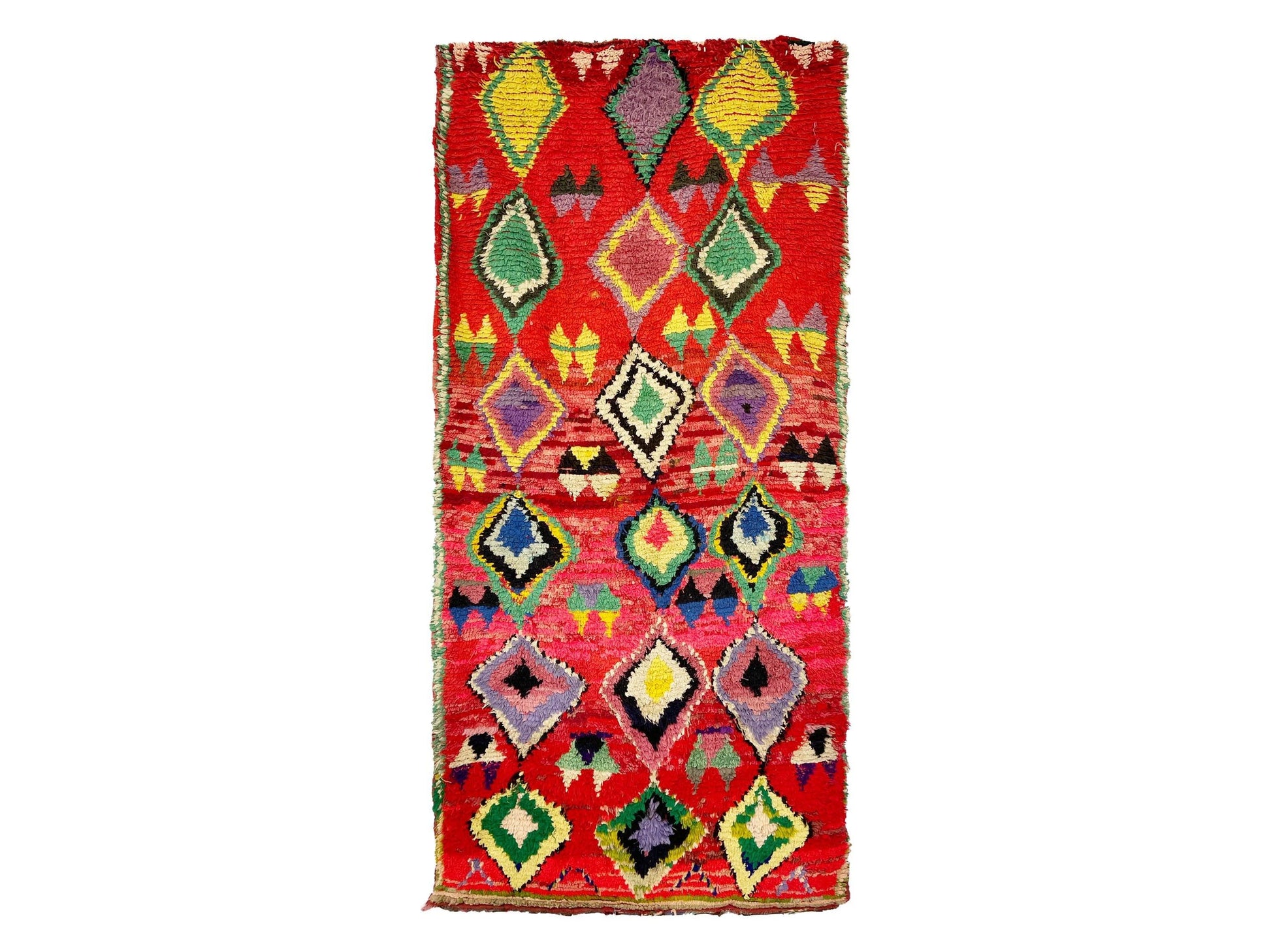 Vintage Moroccan Rug - Imiter Morocco Collection Boujaad Rugs Of Morocco