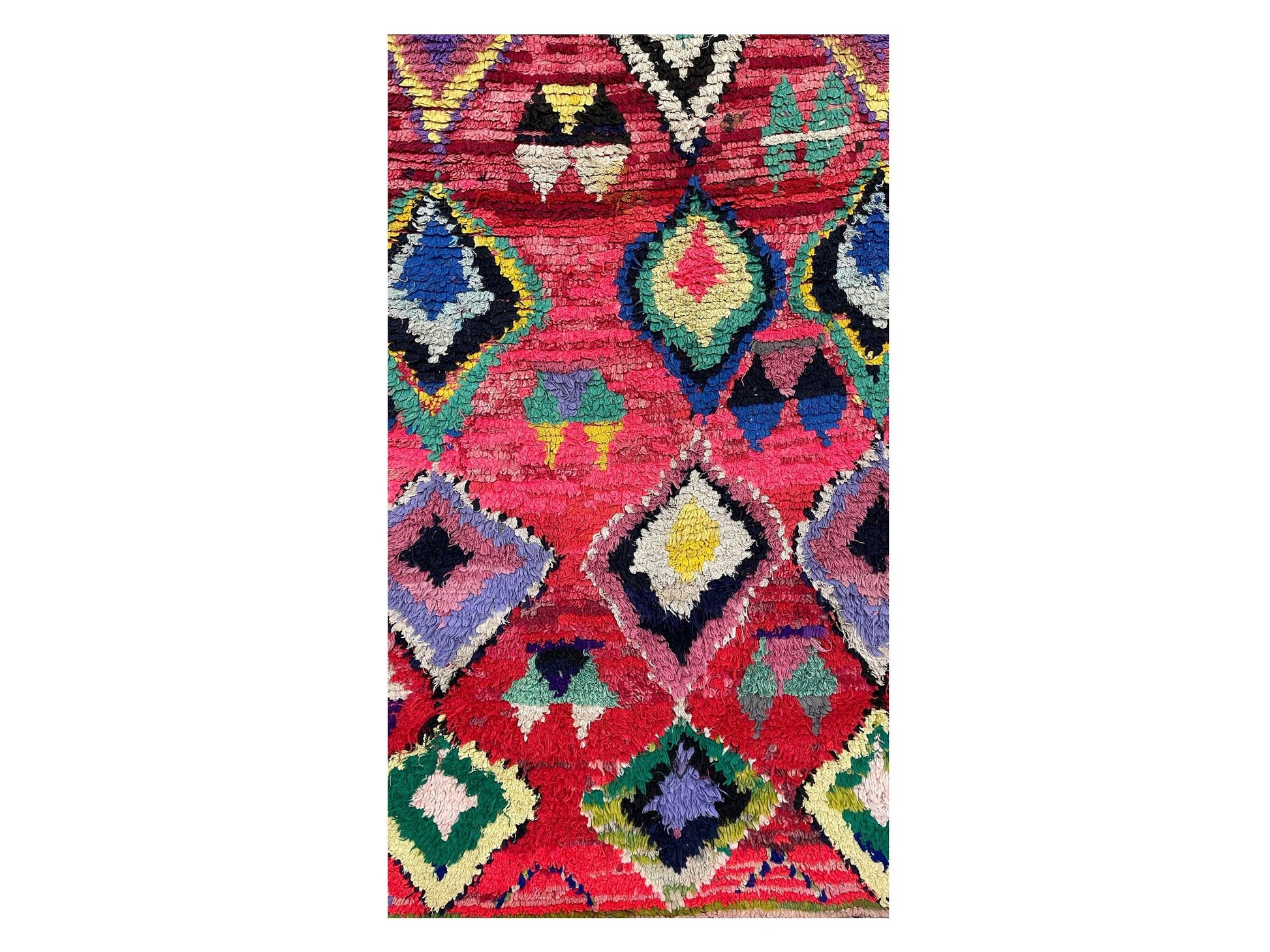 Vintage Moroccan Rug - Imiter Morocco Collection Boujaad Rugs Of Morocco