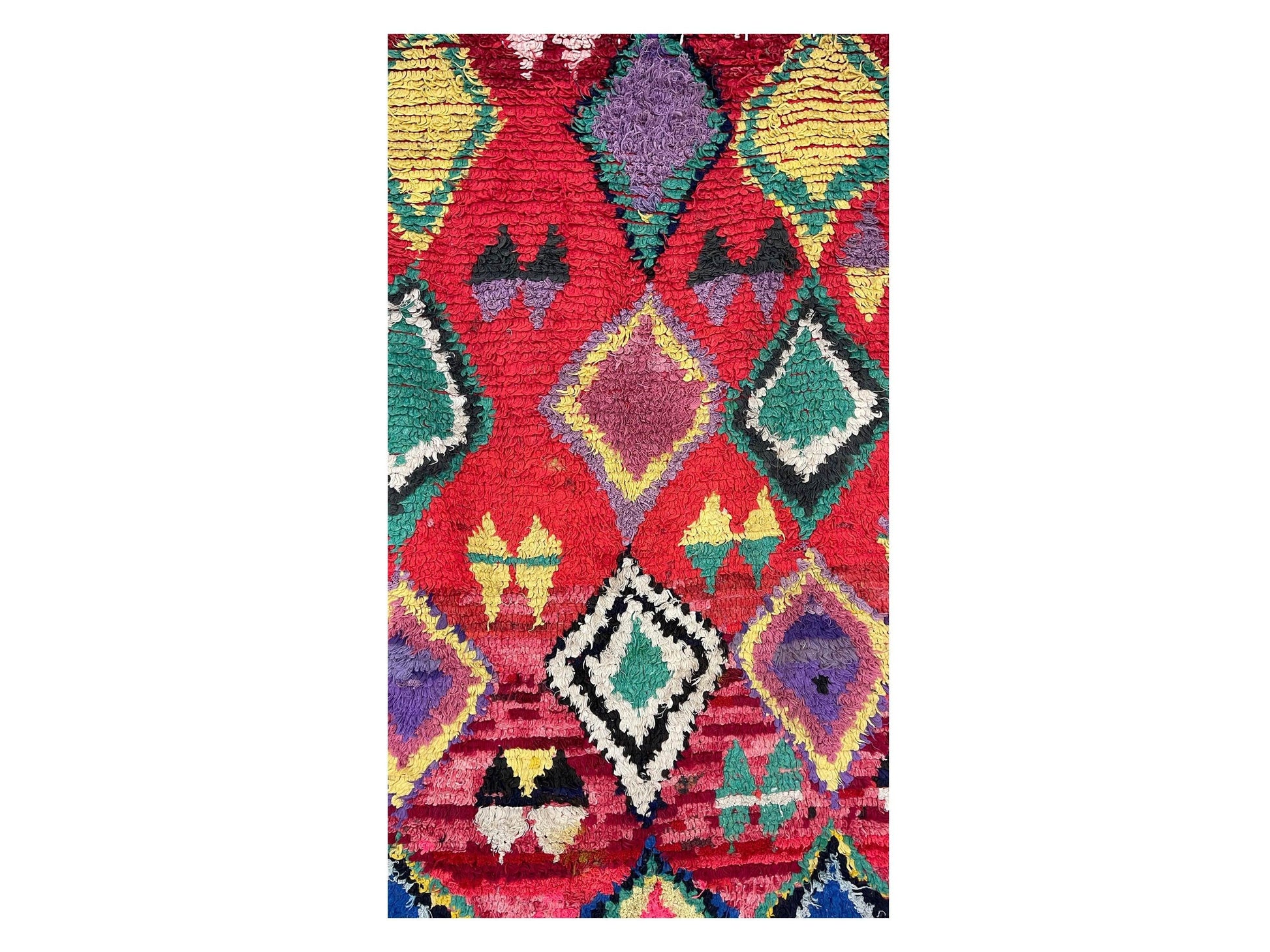 Vintage Moroccan Rug - Imiter Morocco Collection Boujaad Rugs Of Morocco