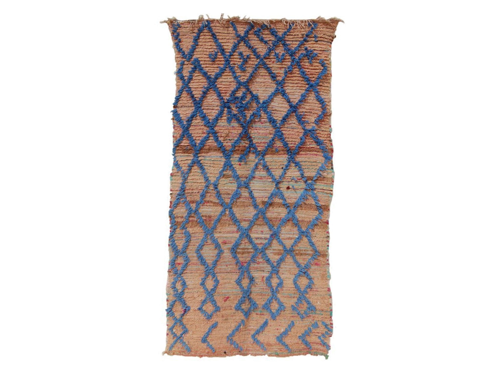 Vintage Moroccan Rug - Imitter Morocco Collection Azilal Rugs Of Morocco