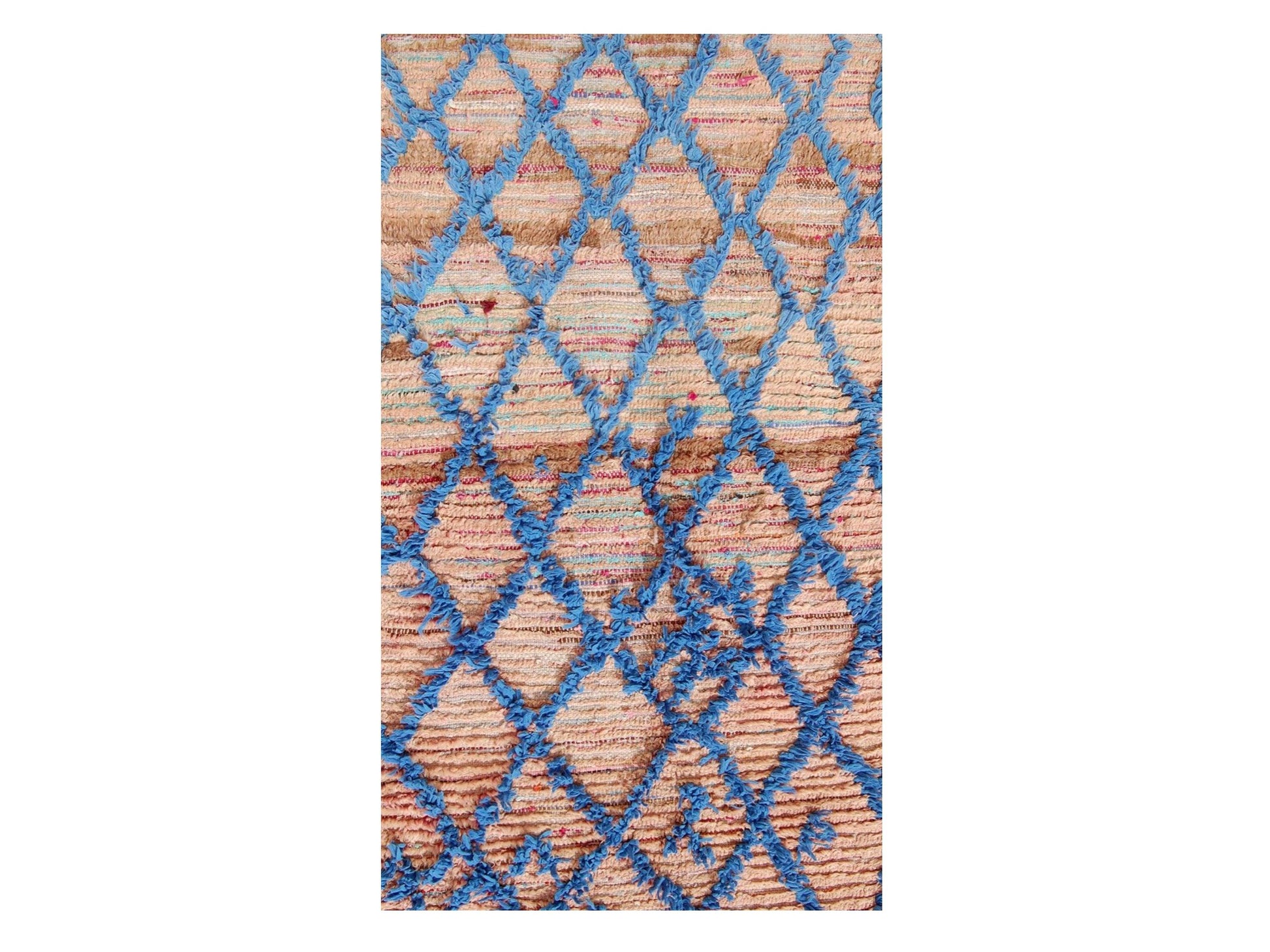 Vintage Moroccan Rug - Imitter Morocco Collection Azilal Rugs Of Morocco