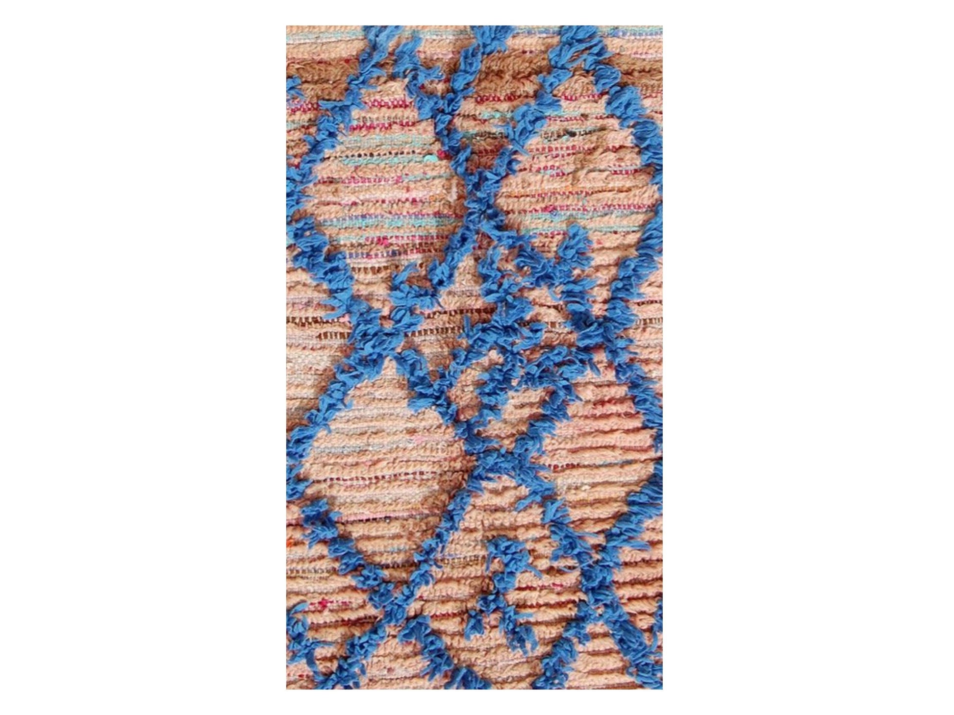 Vintage Moroccan Rug - Imitter Morocco Collection Azilal Rugs Of Morocco