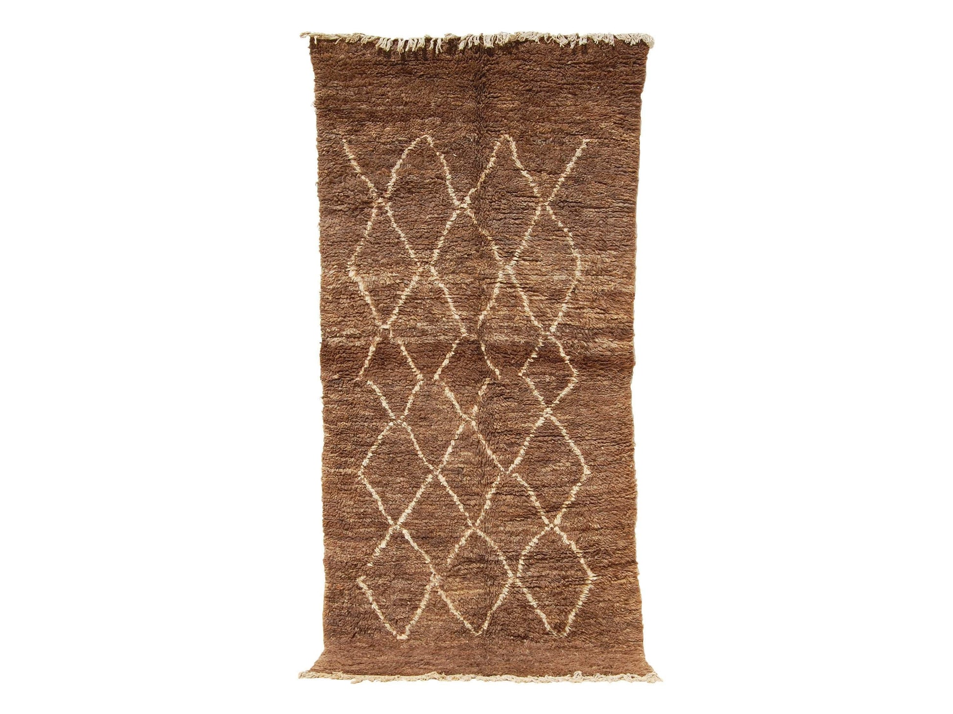 Vintage Moroccan Rug - Ito Morocco Collection Beni Ourain Rugs Of Morocco