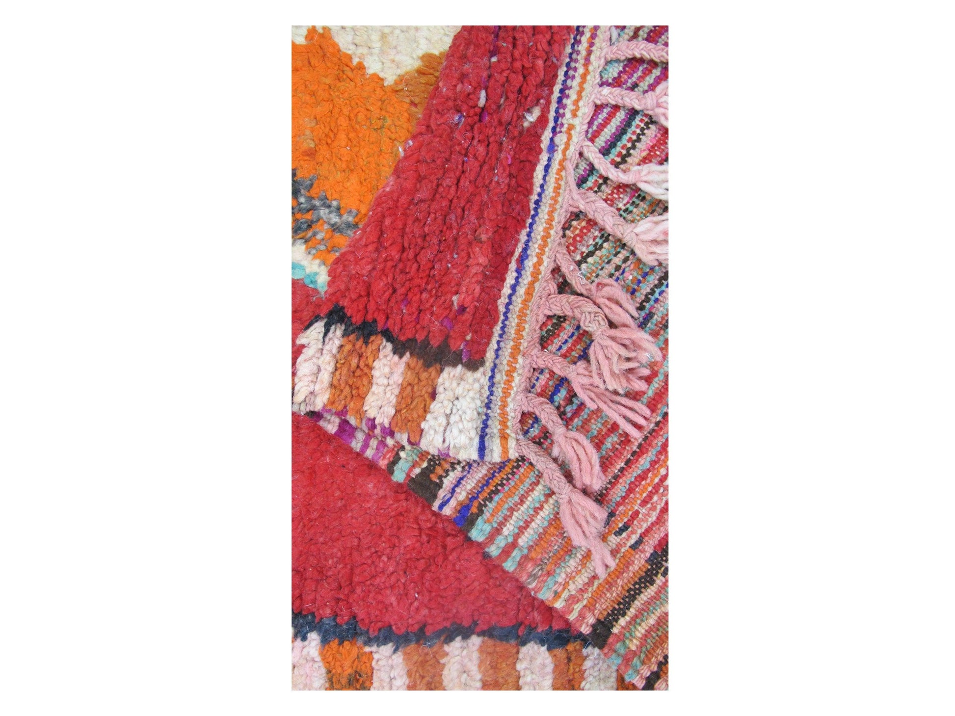 Vintage Moroccan Rug - Izebboudjen Morocco Collection Boujaad Rugs Of Morocco