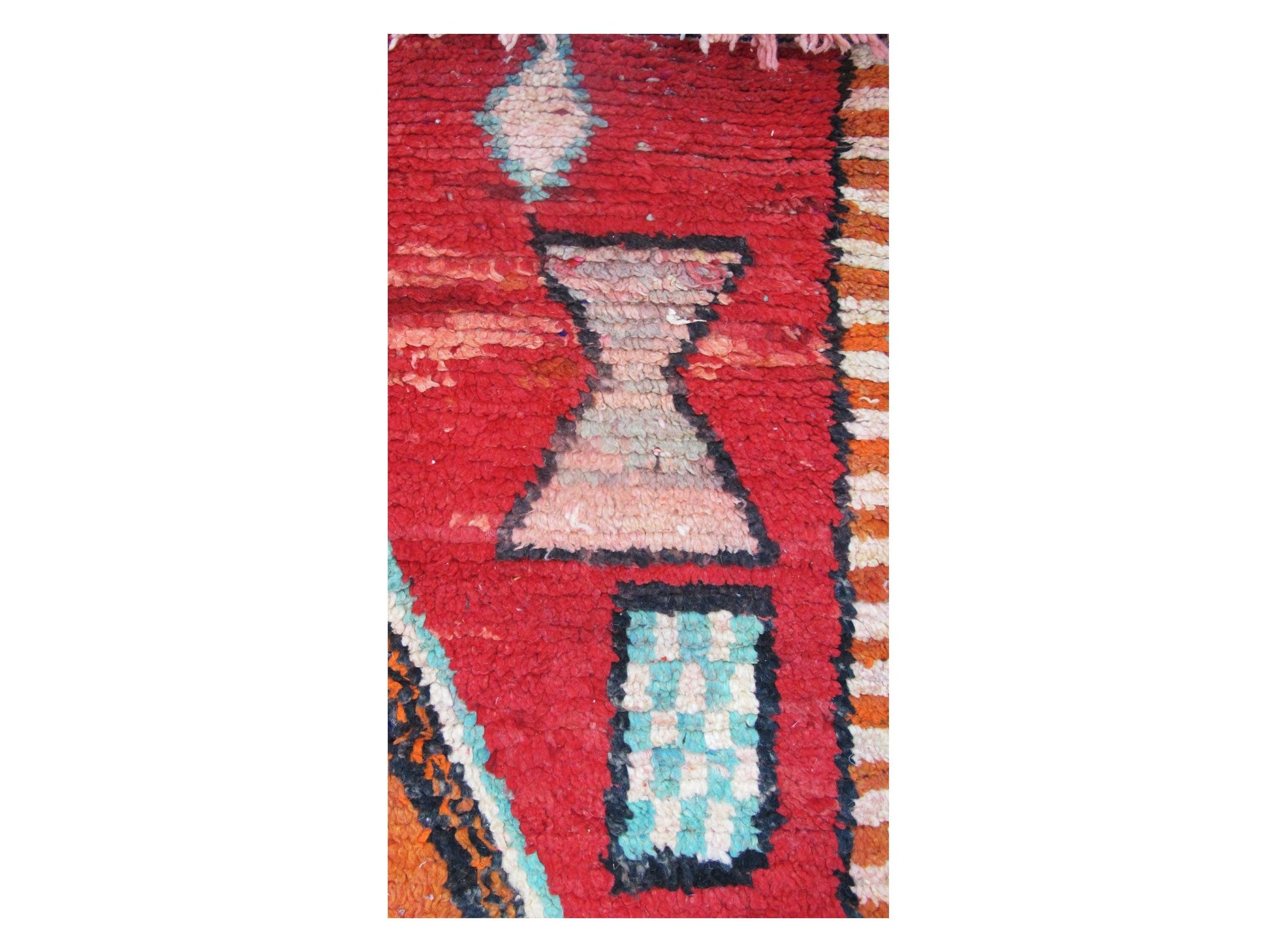Vintage Moroccan Rug - Izebboudjen Morocco Collection Boujaad Rugs Of Morocco