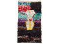 Vintage Moroccan Rug - Izenrasen Morocco Collection Boucherouite Rugs Of Morocco