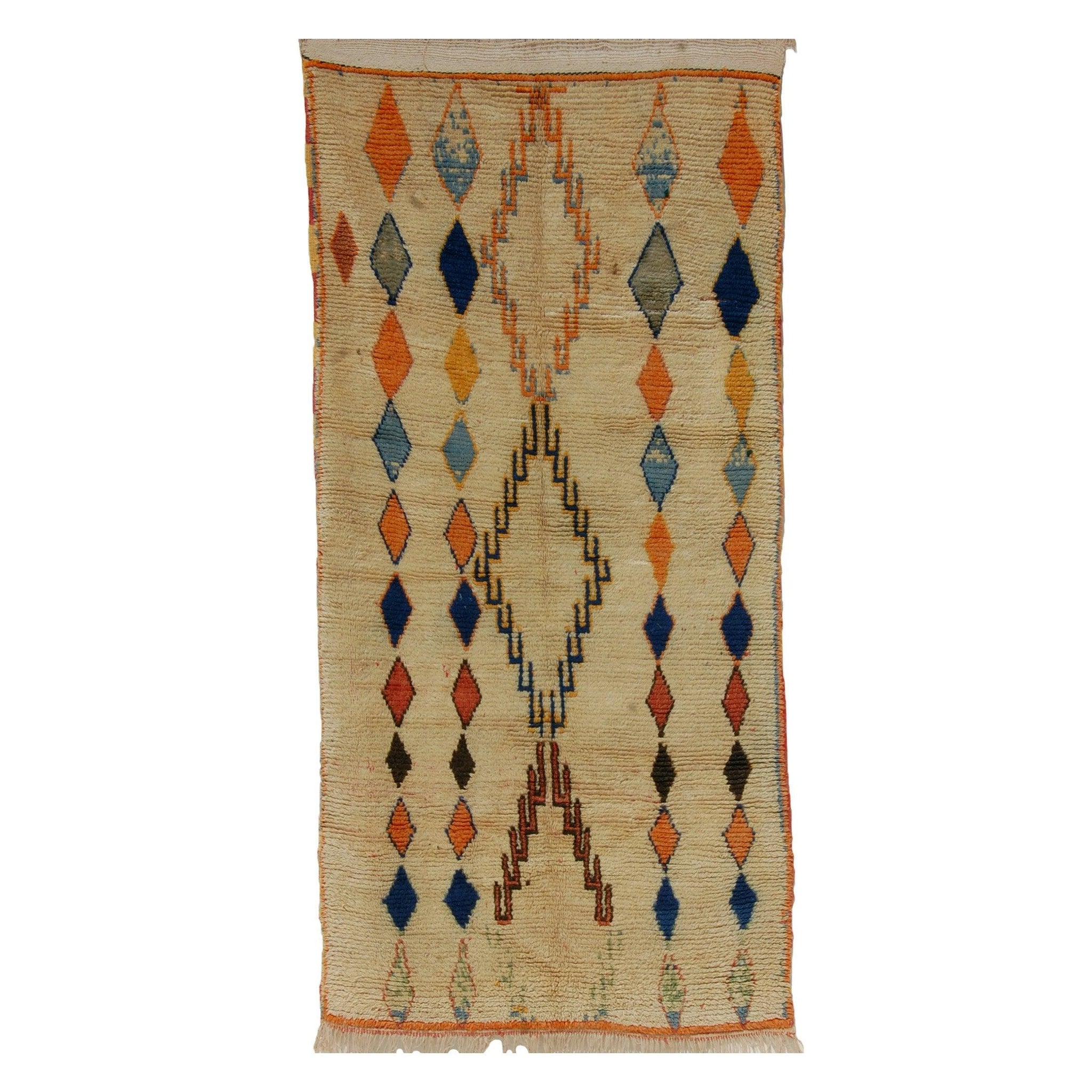 Vintage Moroccan Rug - Kahina Morocco Collection Azilal Rugs Of Morocco