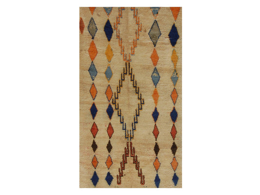 Vintage Moroccan Rug - Kahina Morocco Collection Azilal Rugs Of Morocco