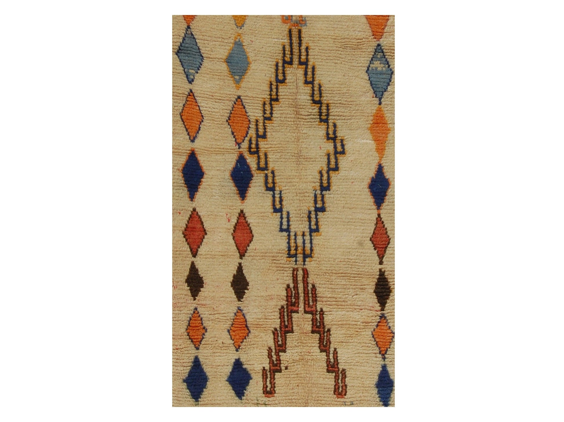 Vintage Moroccan Rug - Kahina Morocco Collection Azilal Rugs Of Morocco