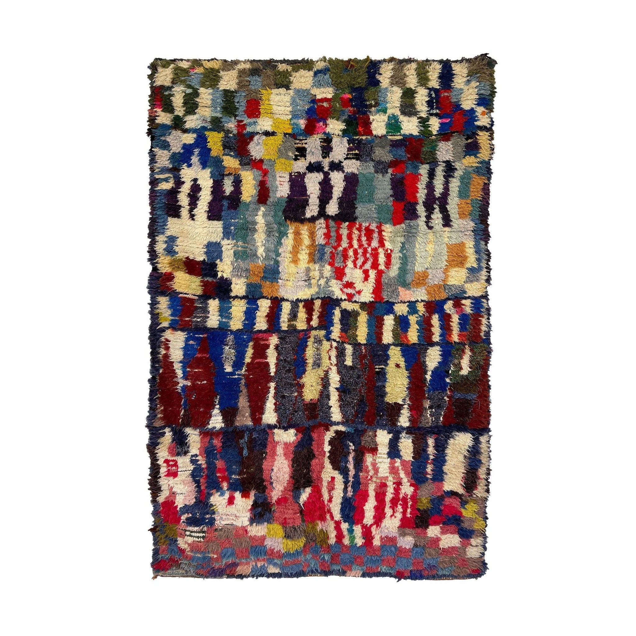 Vintage Moroccan Rug - Kella Morocco Collection Boujaad Rugs Of Morocco