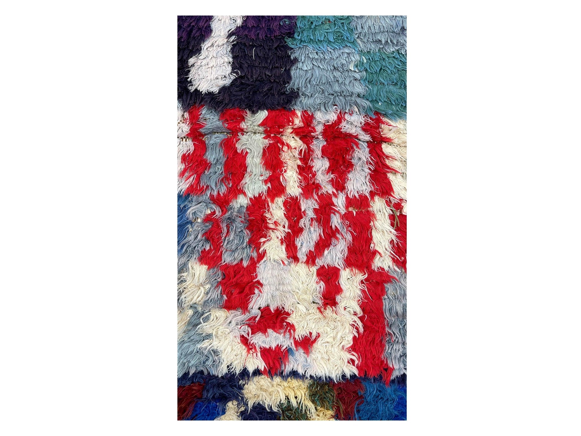 Vintage Moroccan Rug - Kella Morocco Collection Boujaad Rugs Of Morocco