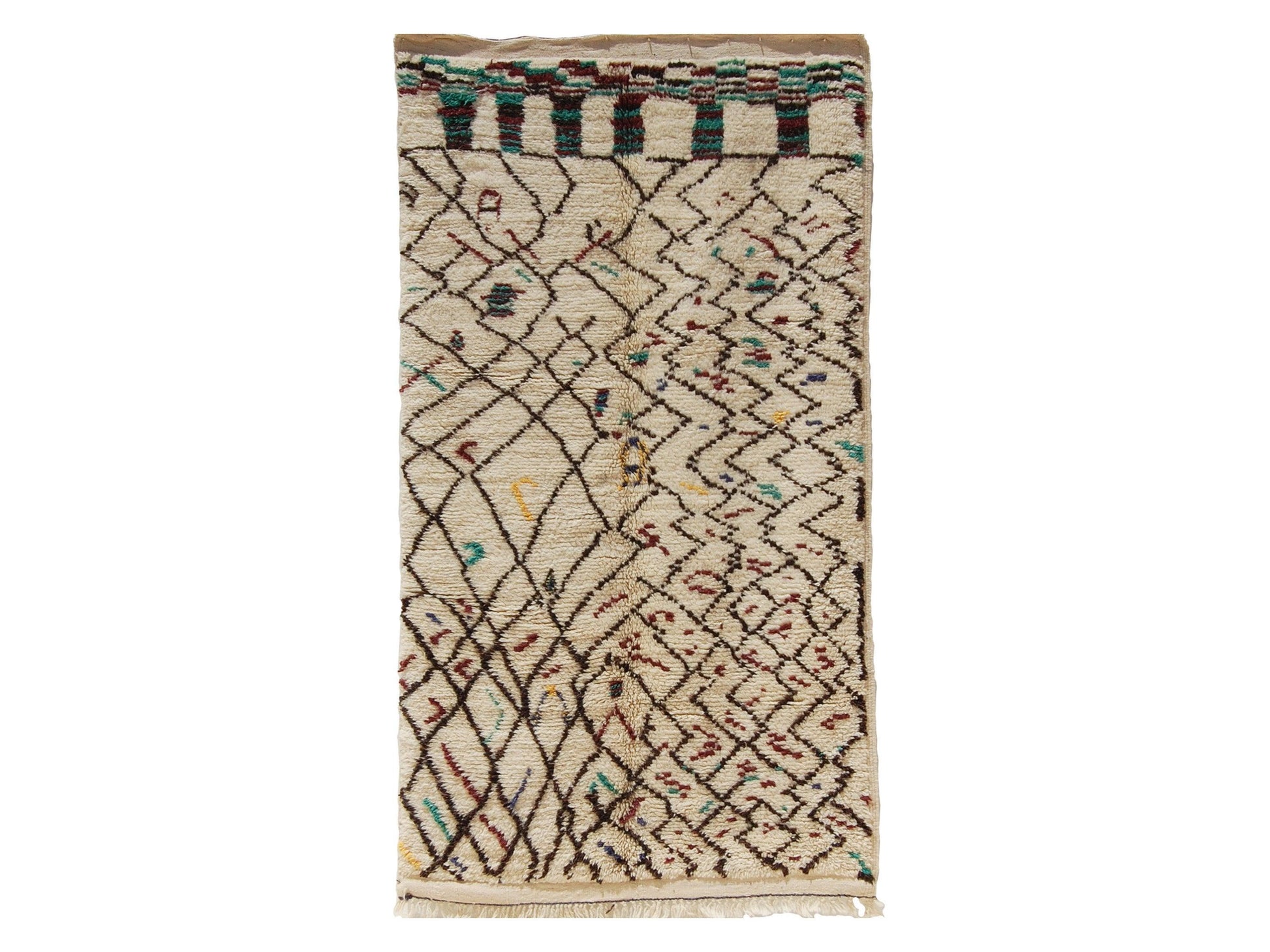 Vintage Moroccan Rug - Lalla Morocco Collection Azilal Rugs Of Morocco