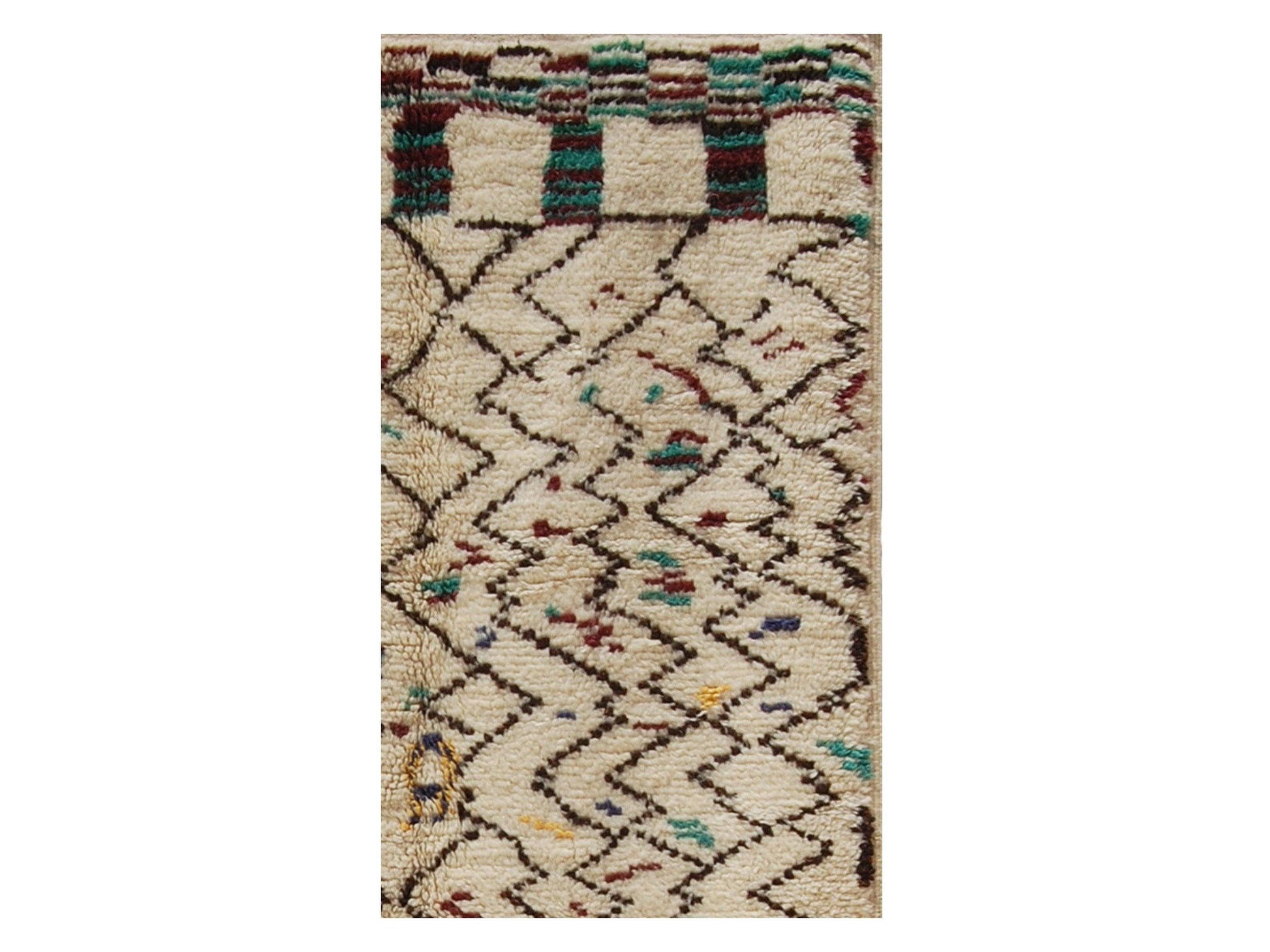 Vintage Moroccan Rug - Lalla Morocco Collection Azilal Rugs Of Morocco