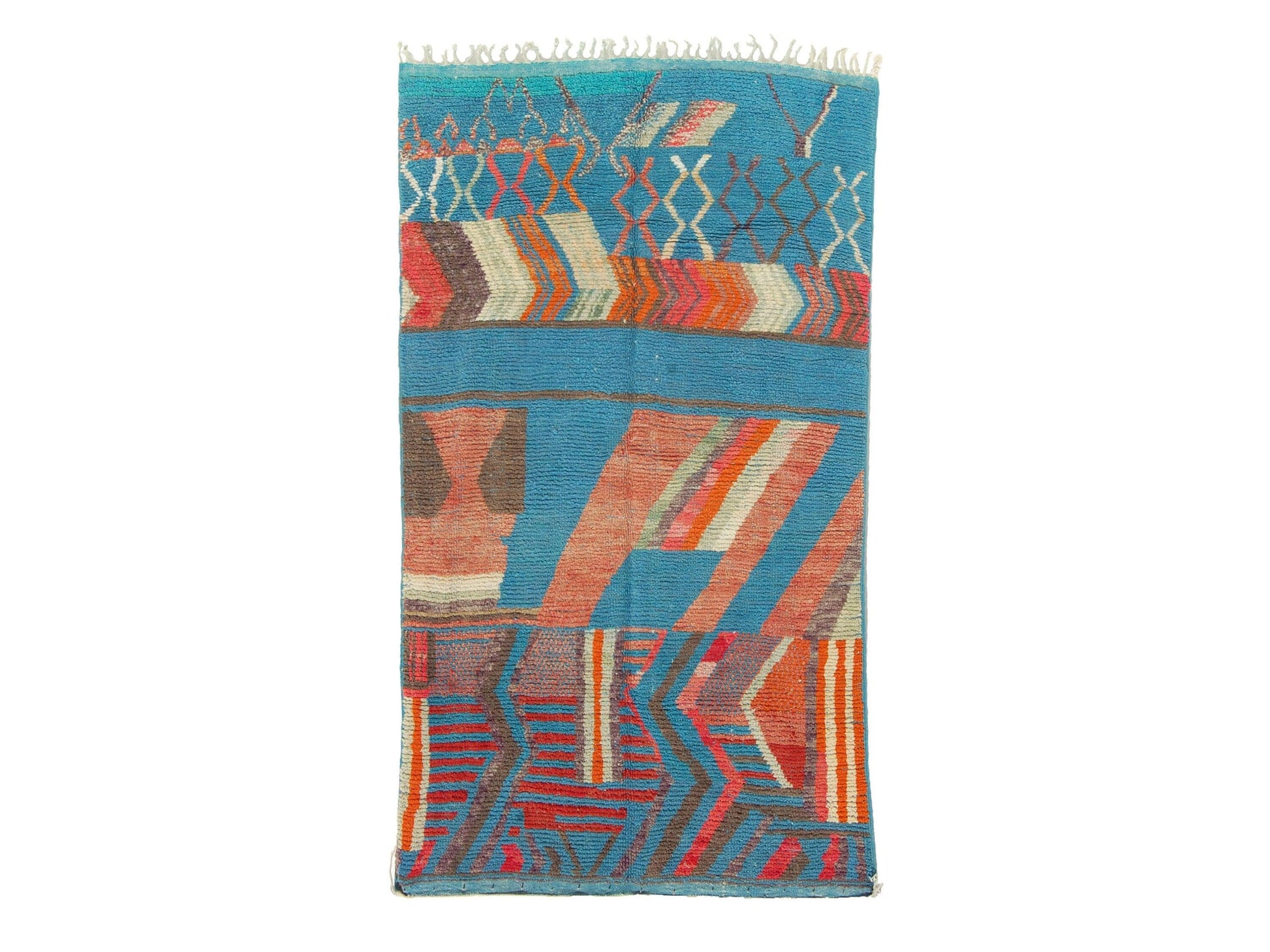 Vintage Moroccan Rug - Laytmas Morocco Collection Boujaad Rugs Of Morocco