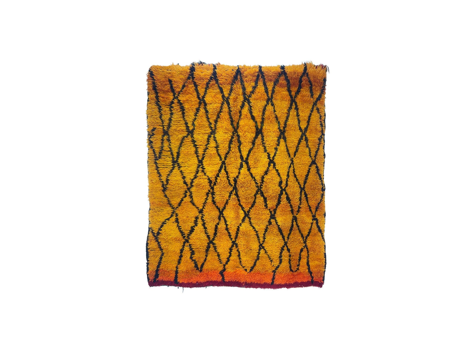 Vintage Moroccan Rug - Leila Morocco Collection Beni Ourain Rugs Of Morocco