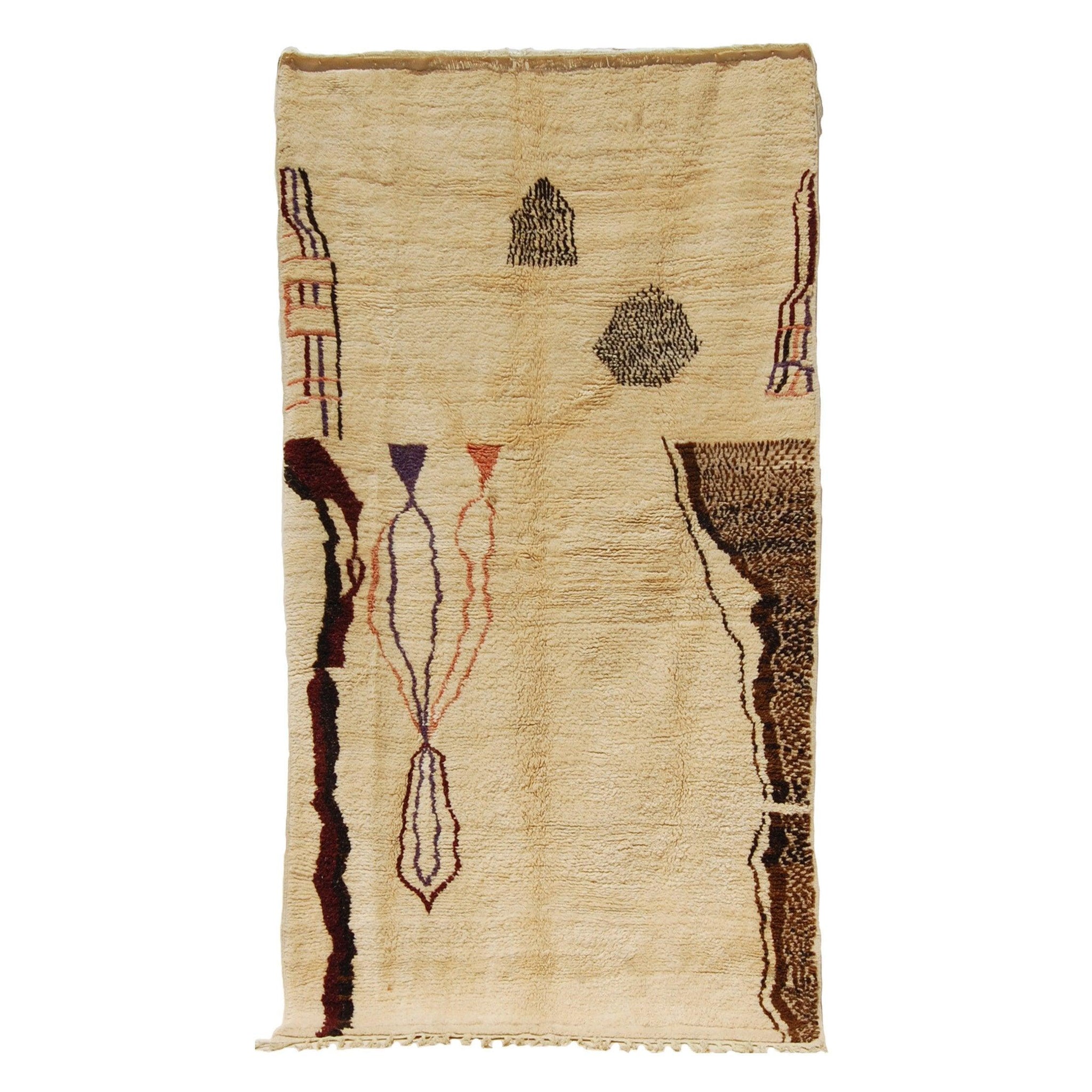 Vintage Moroccan Rug - Lunjjaa Morocco Collection Azilal Rugs Of Morocco