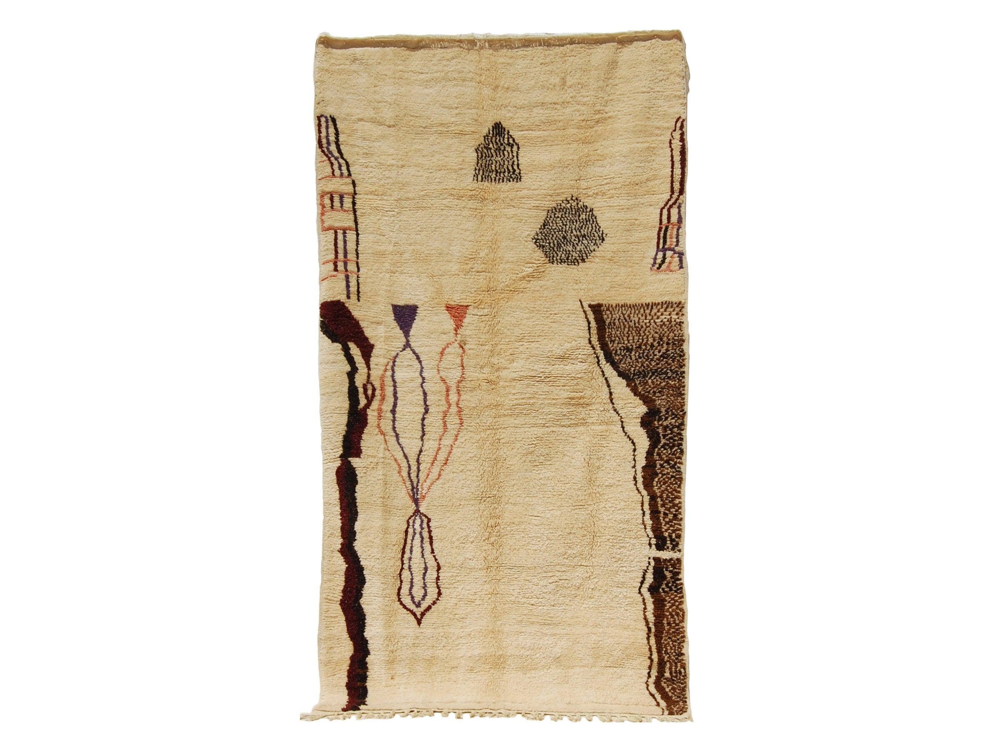 Vintage Moroccan Rug - Lunjjaa Morocco Collection Azilal Rugs Of Morocco