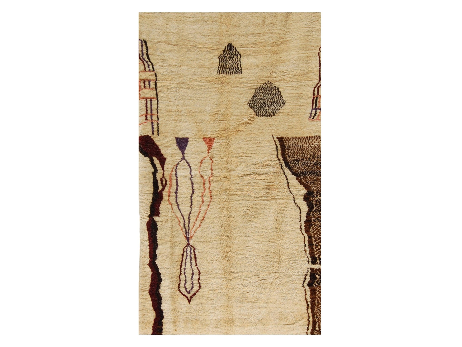 Vintage Moroccan Rug - Lunjjaa Morocco Collection Azilal Rugs Of Morocco
