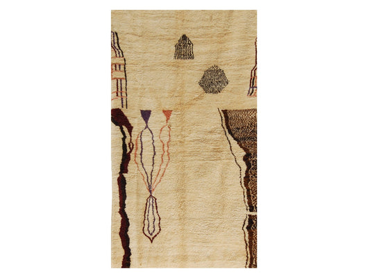 Vintage Moroccan Rug - Lunjjaa Morocco Collection Azilal Rugs Of Morocco