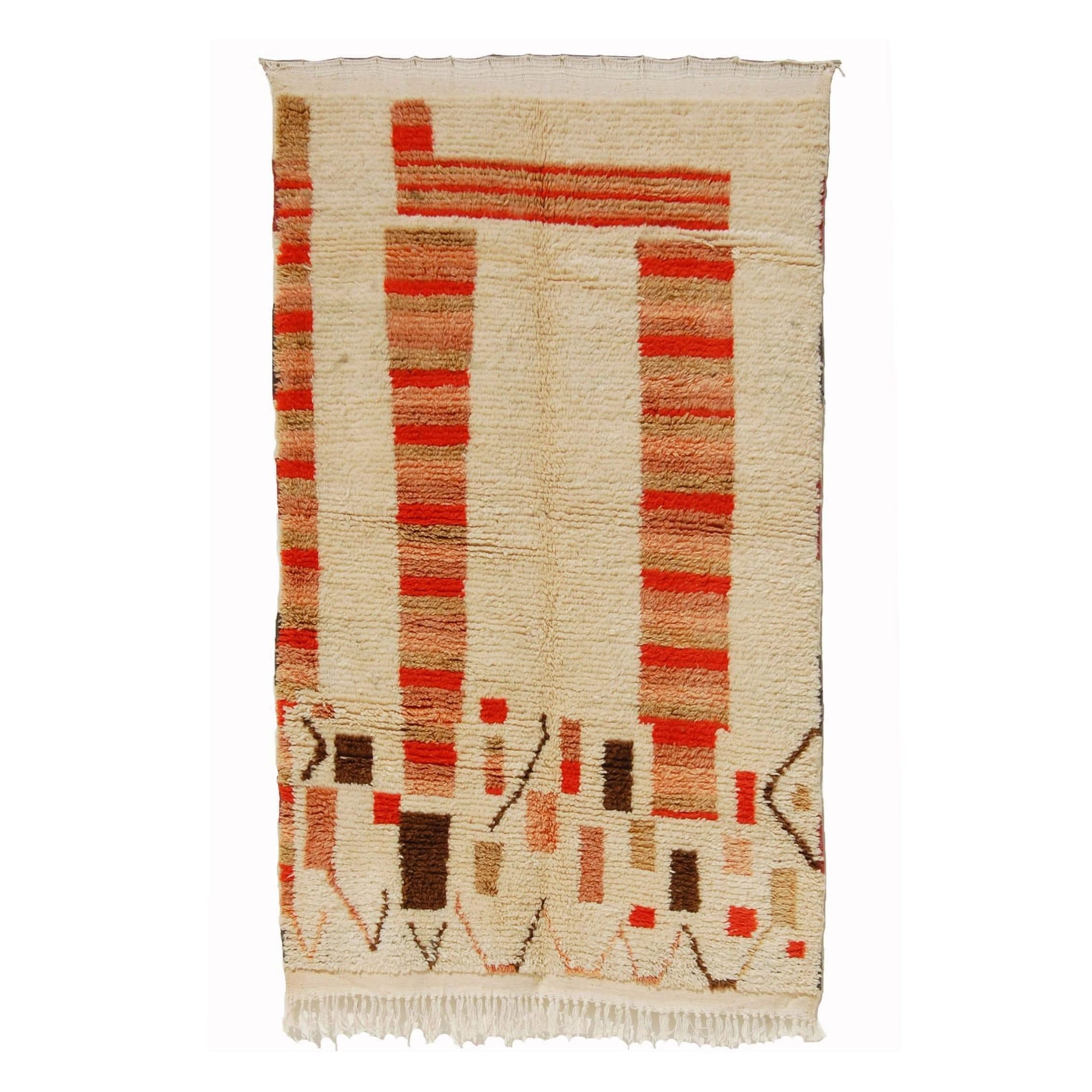 Vintage Moroccan Rug - Markunda Morocco Collection Azilal Rugs Of Morocco