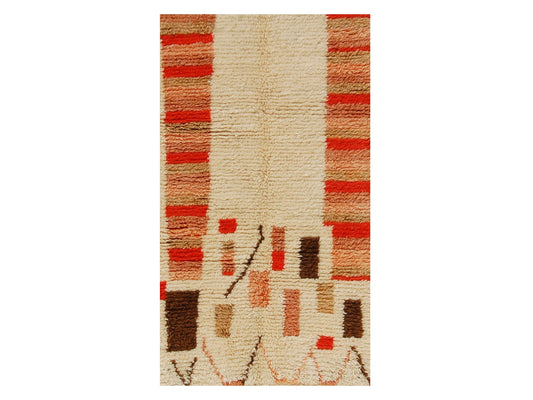 Vintage Moroccan Rug - Markunda Morocco Collection Azilal Rugs Of Morocco