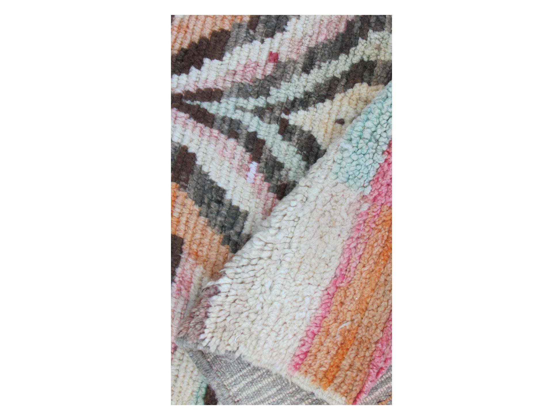 Vintage Moroccan Rug - Masilian Morocco Collection Boujaad Rugs Of Morocco