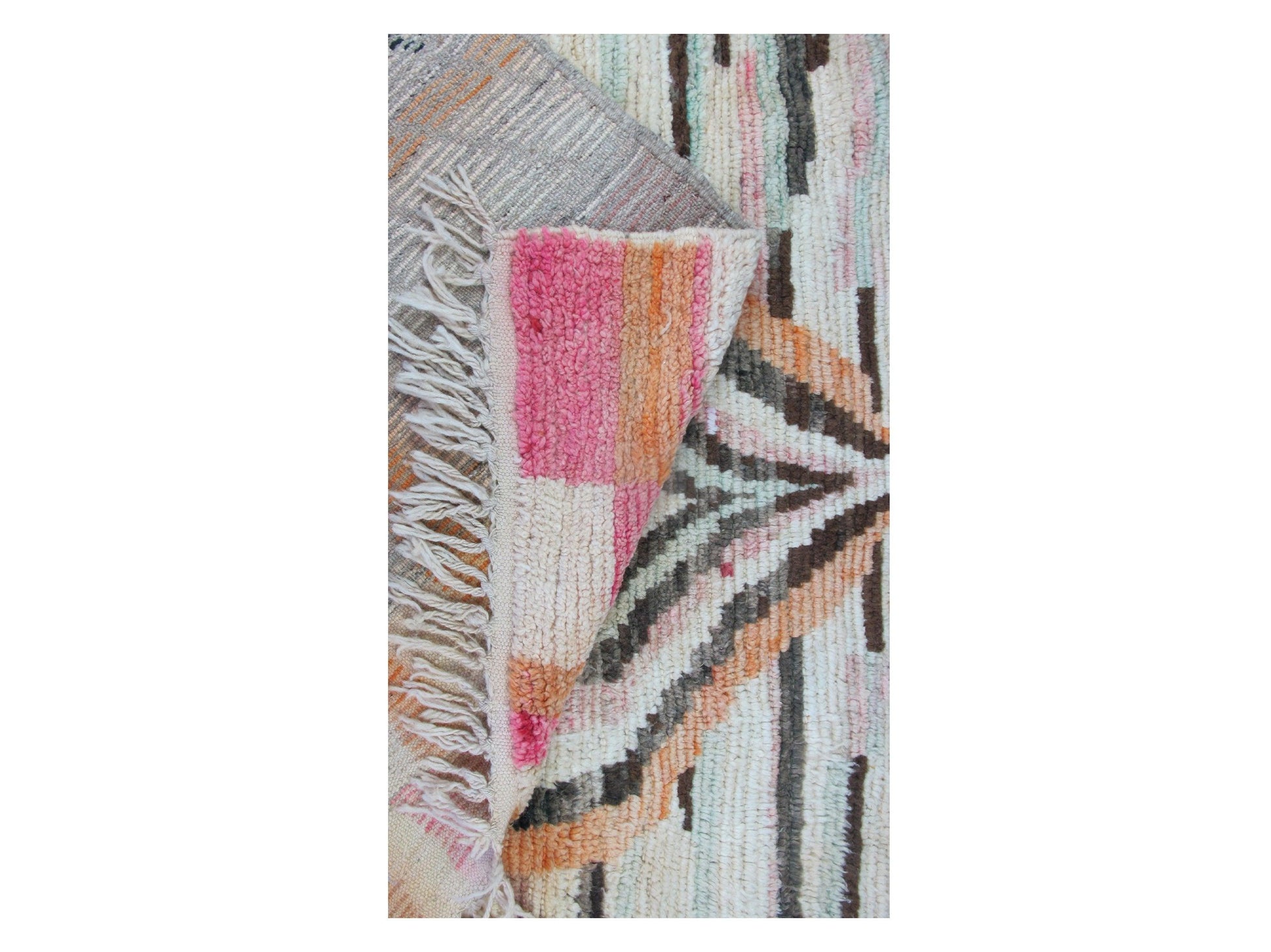 Vintage Moroccan Rug - Masilian Morocco Collection Boujaad Rugs Of Morocco