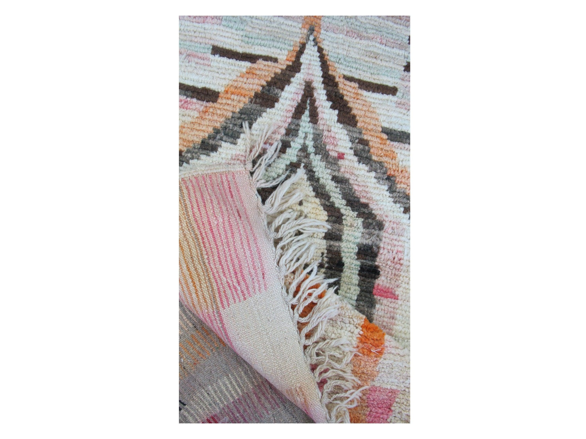 Vintage Moroccan Rug - Masilian Morocco Collection Boujaad Rugs Of Morocco