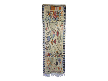 Vintage Moroccan Rug - Mekioussa Morocco Collection runners Rugs Of Morocco