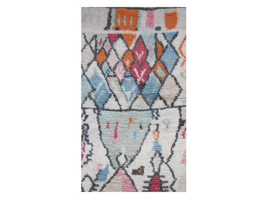 Vintage Moroccan Rug - Mekioussa Morocco Collection runners Rugs Of Morocco