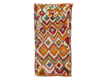 Vintage Moroccan Rug - Mekra Morocco Collection Boujaad Rugs Of Morocco