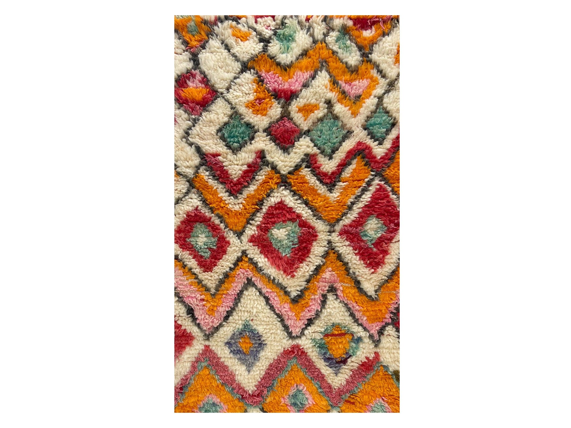 Vintage Moroccan Rug - Mekra Morocco Collection Boujaad Rugs Of Morocco