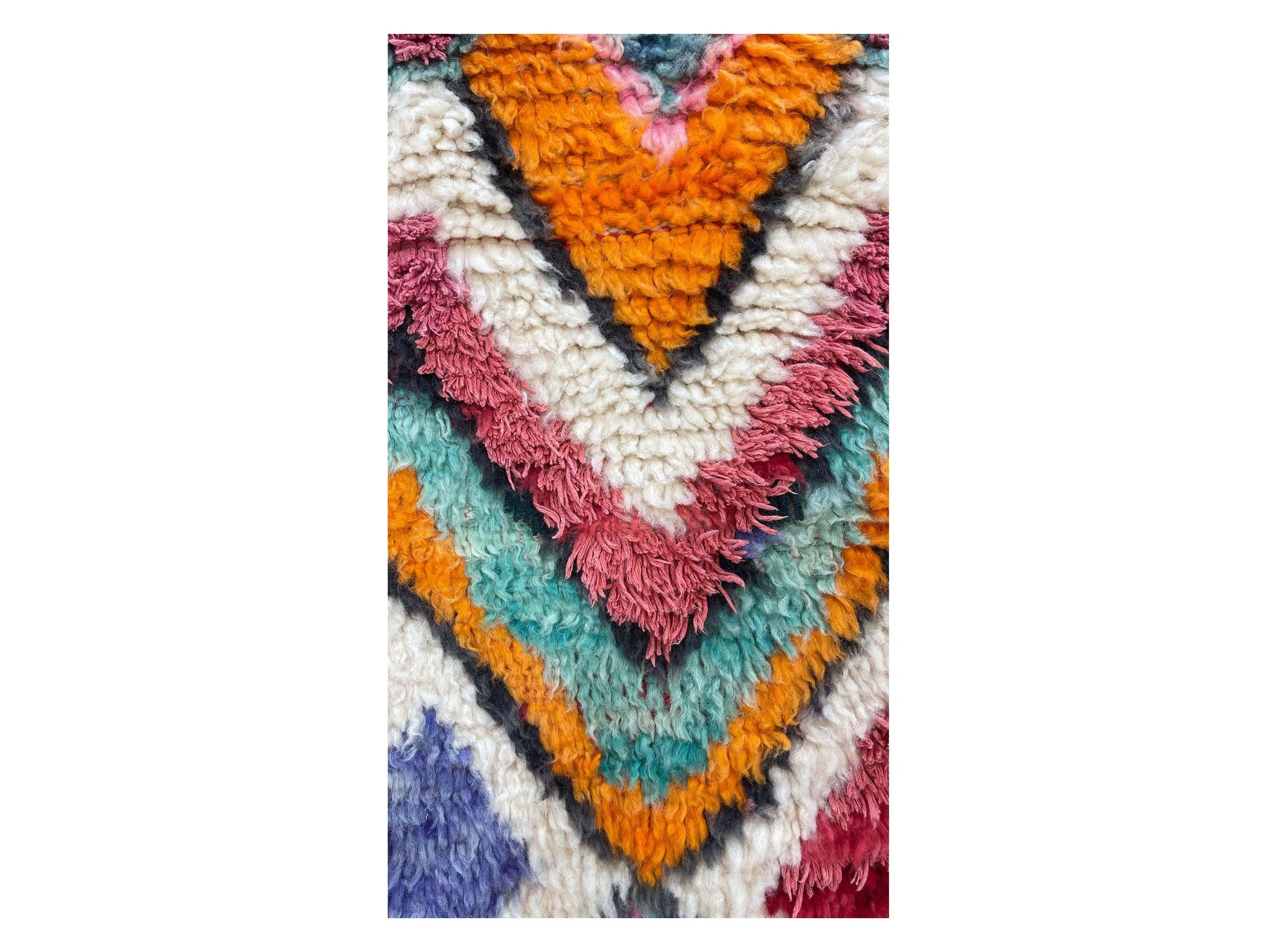 Vintage Moroccan Rug - Mekra Morocco Collection Boujaad Rugs Of Morocco
