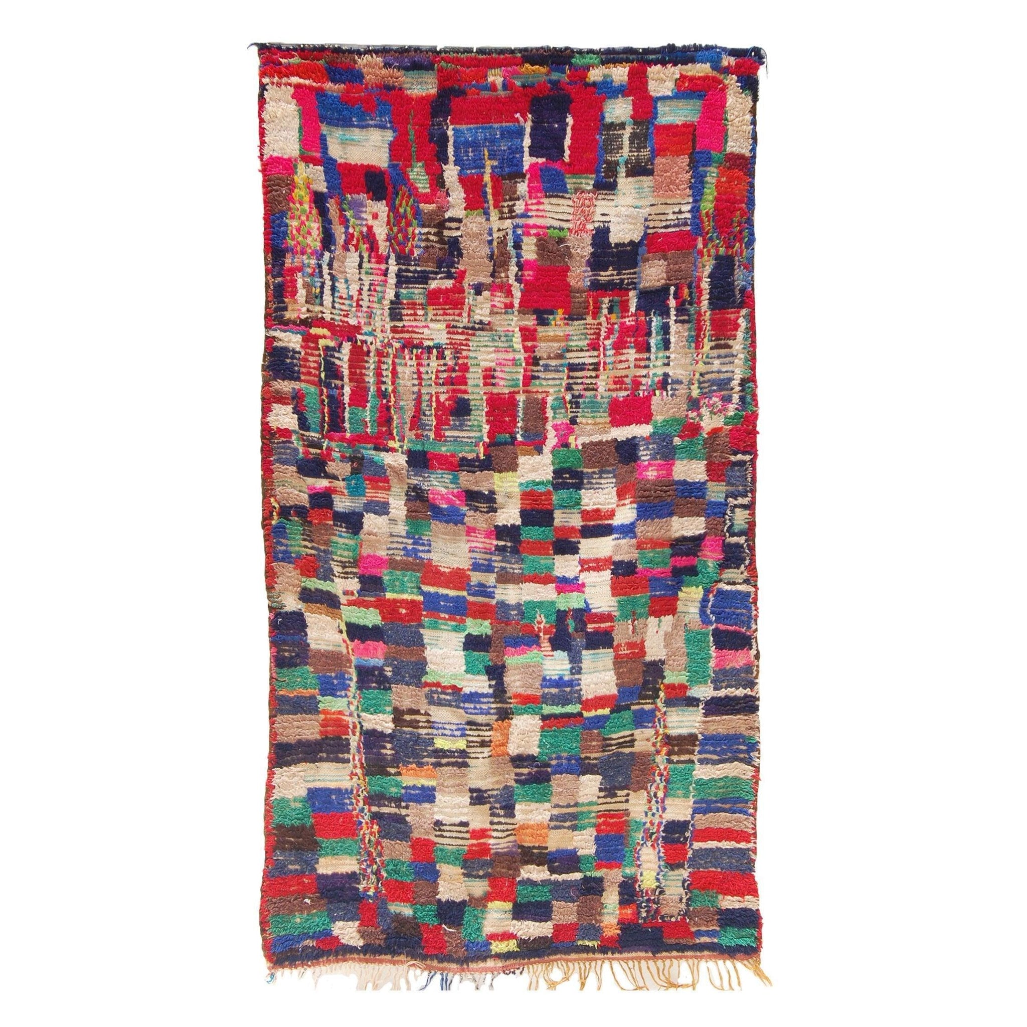 Vintage Moroccan Rug - Mila Morocco Collection Azilal Rugs Of Morocco