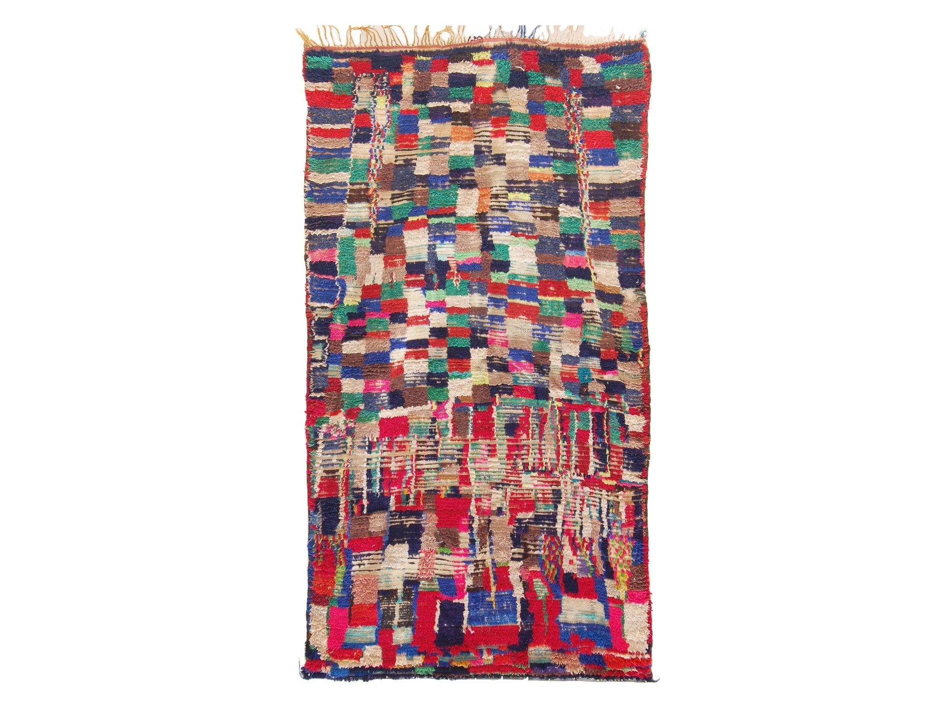 Vintage Moroccan Rug - Mila Morocco Collection Azilal Rugs Of Morocco