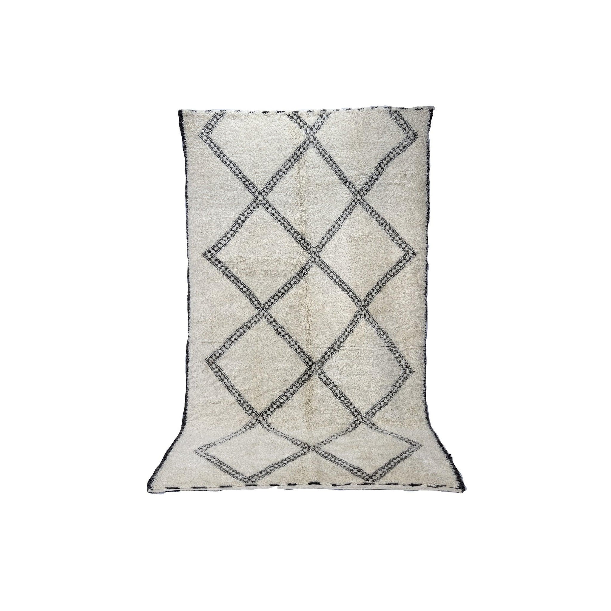Vintage Moroccan Rug - Misifsen Morocco Collection Beni Ourain Rugs Of Morocco