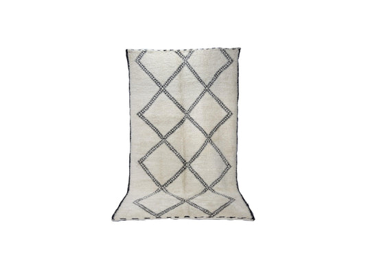 Vintage Moroccan Rug - Misifsen Morocco Collection Beni Ourain Rugs Of Morocco