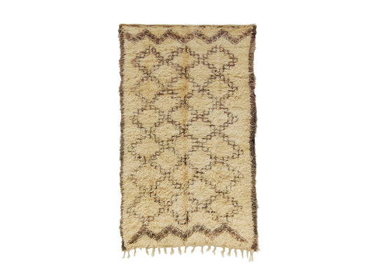 Vintage Moroccan Rug - Misk Morocco Collection Beni Ourain Rugs Of Morocco