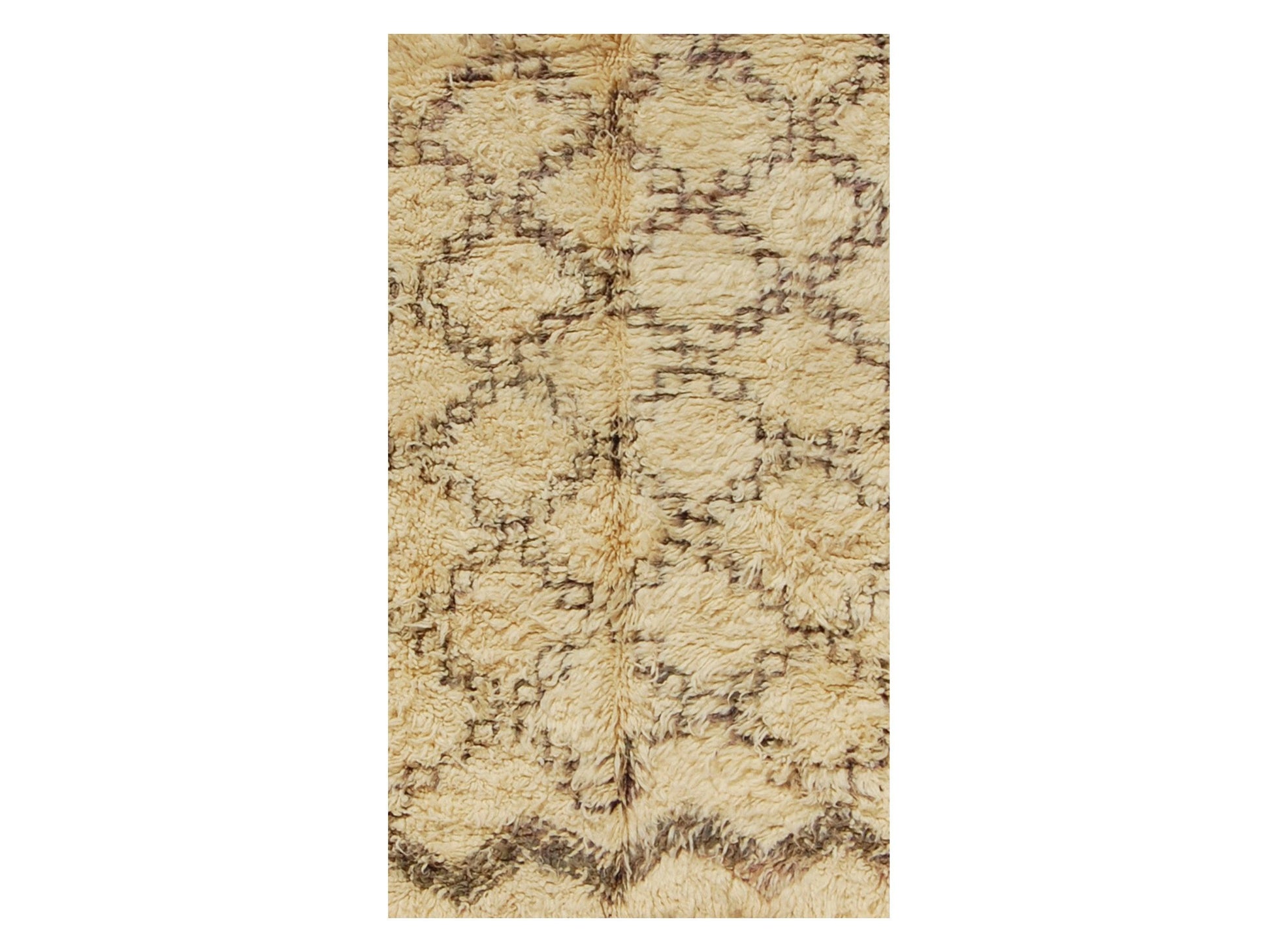 Vintage Moroccan Rug - Misk Morocco Collection Beni Ourain Rugs Of Morocco