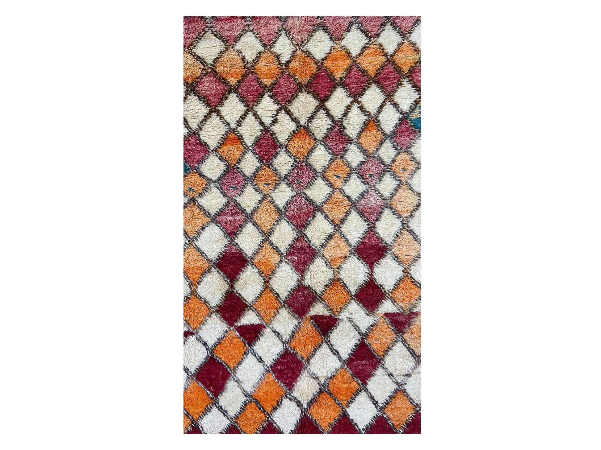 Vintage Moroccan Rug - Mosaic Morocco Collection Beni Ourain Rugs Of Morocco