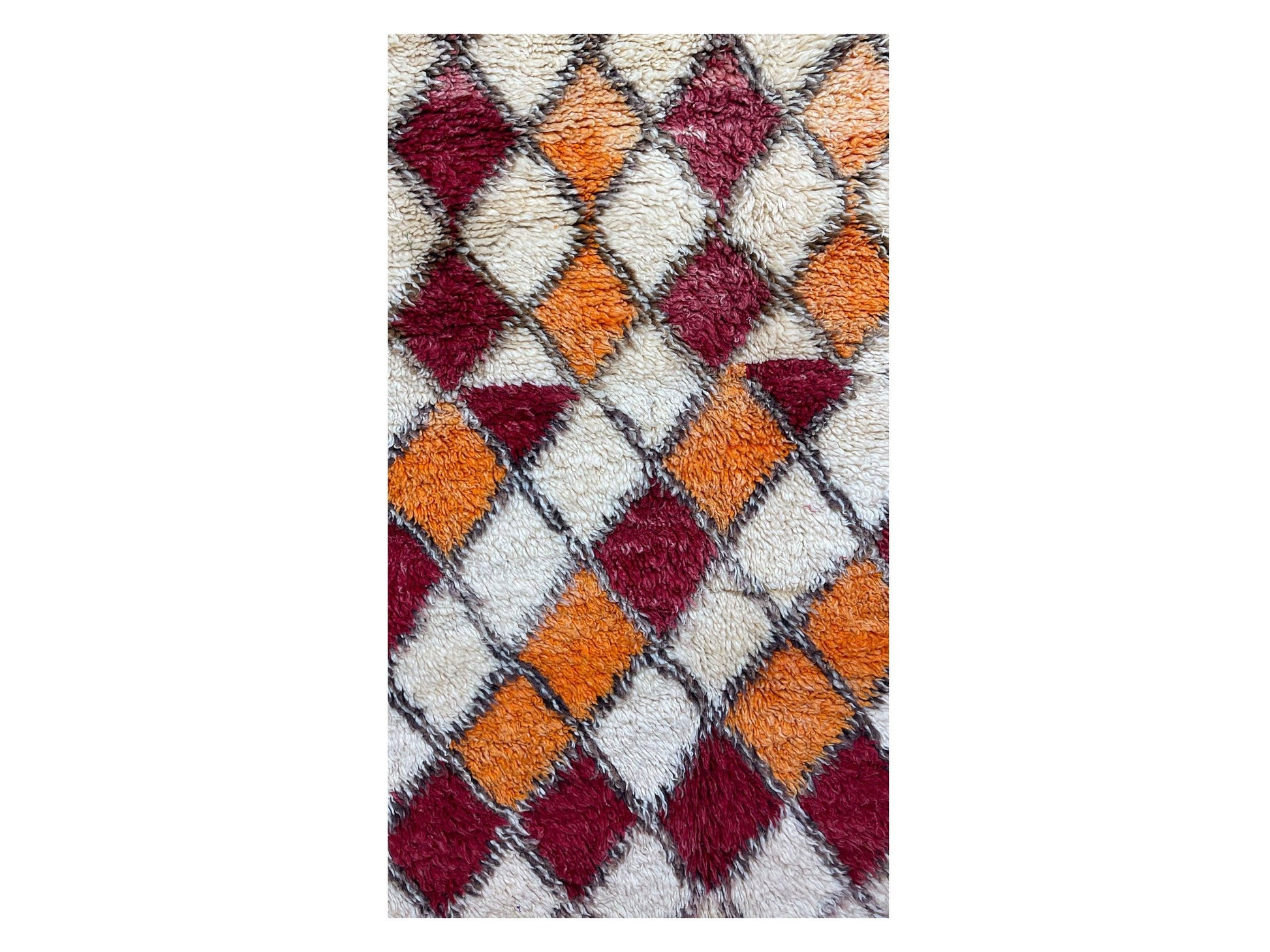 Vintage Moroccan Rug - Mosaic Morocco Collection Beni Ourain Rugs Of Morocco