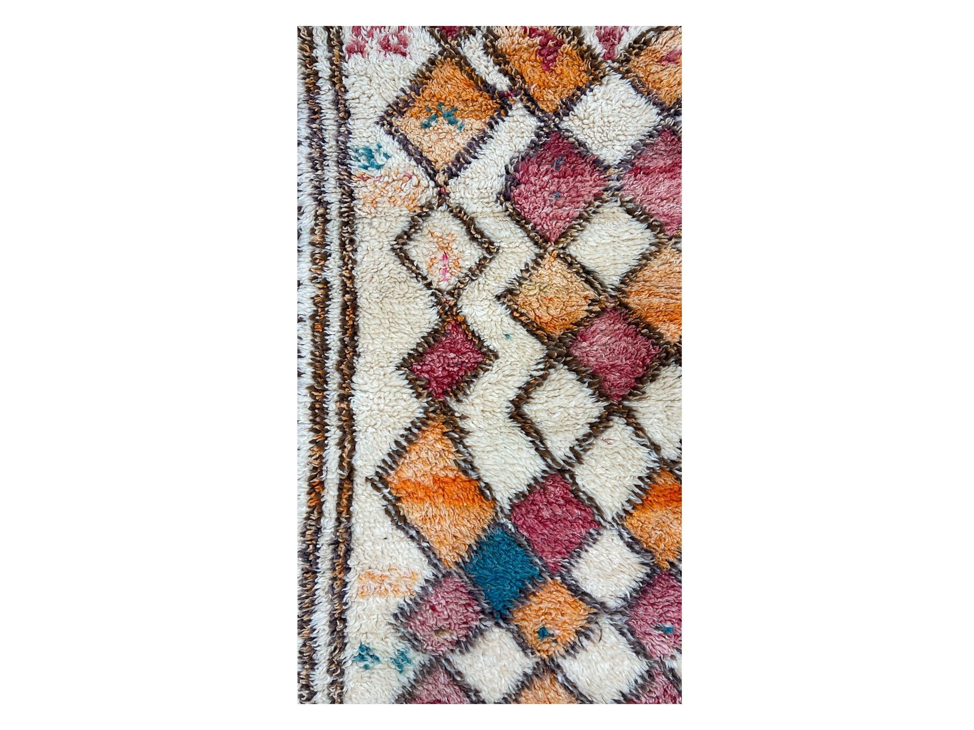 Vintage Moroccan Rug - Mosaic Morocco Collection Beni Ourain Rugs Of Morocco