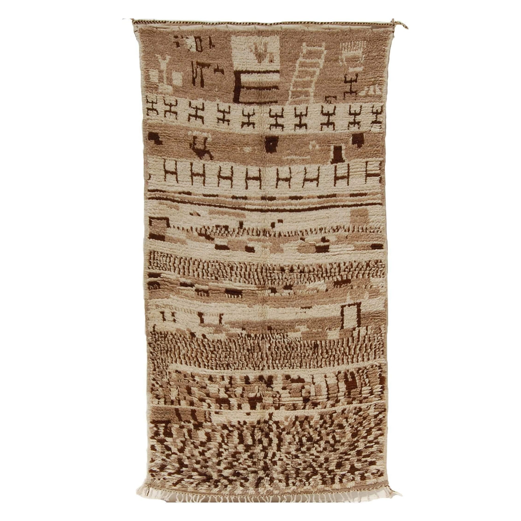 Vintage Moroccan Rug - Munatas Morocco Collection Azilal Rugs Of Morocco