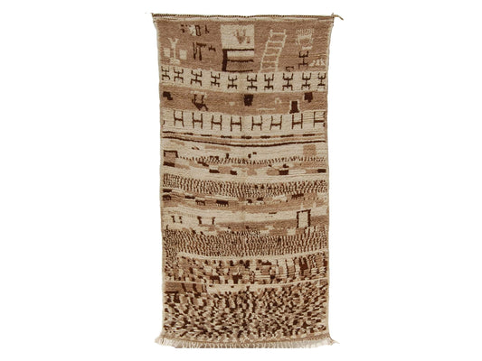 Vintage Moroccan Rug - Munatas Morocco Collection Azilal Rugs Of Morocco