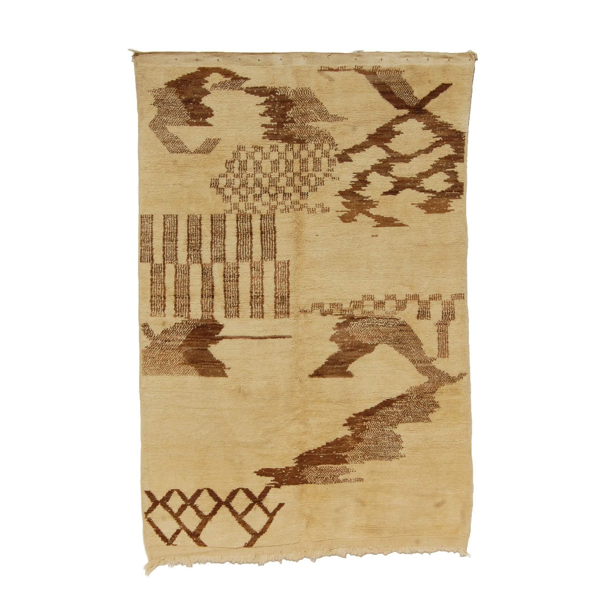 Vintage Moroccan Rug - Nomidia Morocco Collection Azilal Rugs Of Morocco