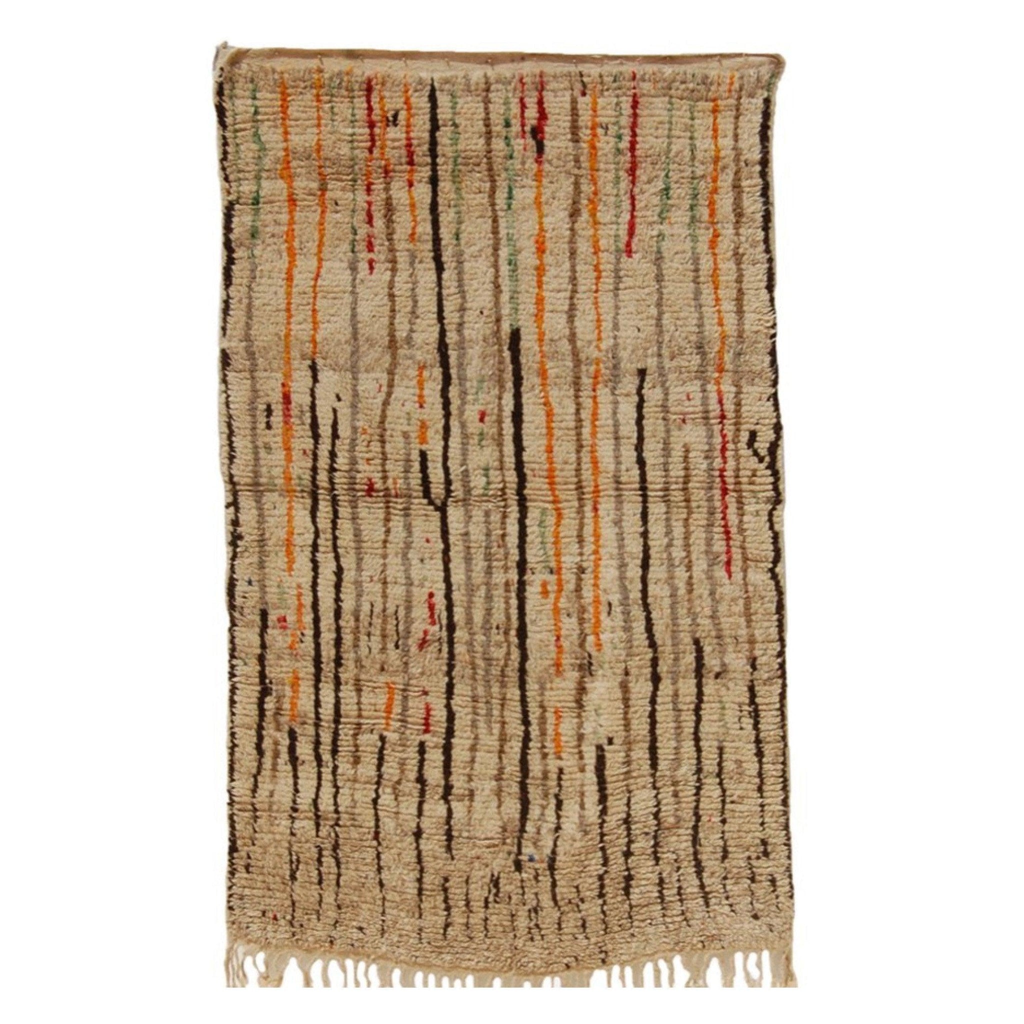 Vintage Moroccan Rug - Oued Morocco Collection Azilal Rugs Of Morocco