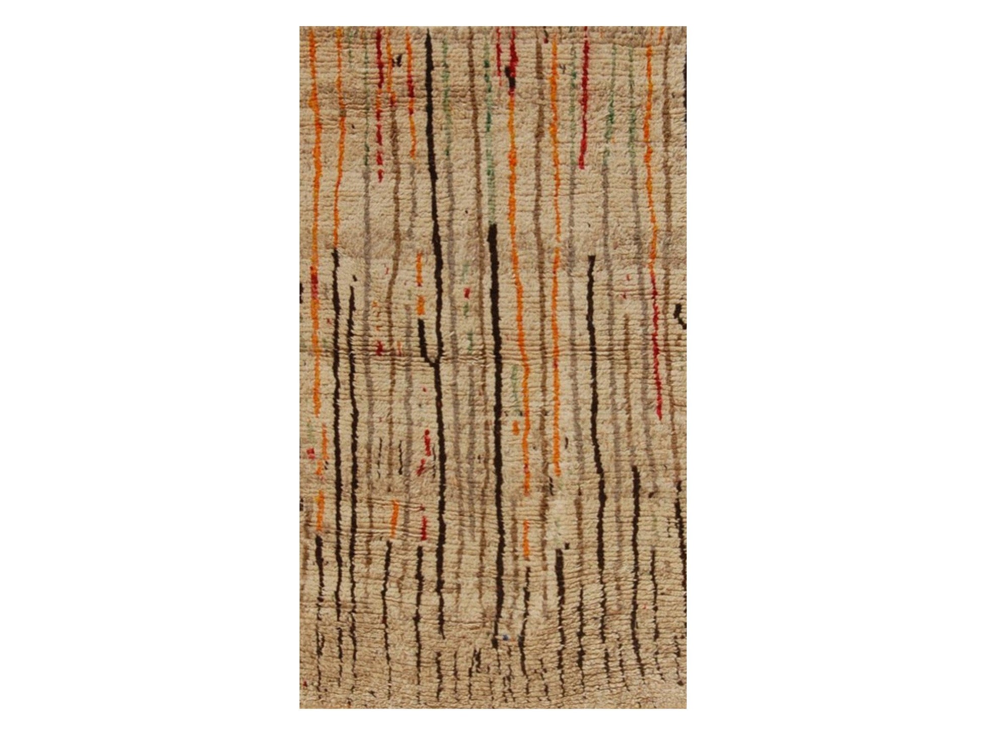 Vintage Moroccan Rug - Oued Morocco Collection Azilal Rugs Of Morocco