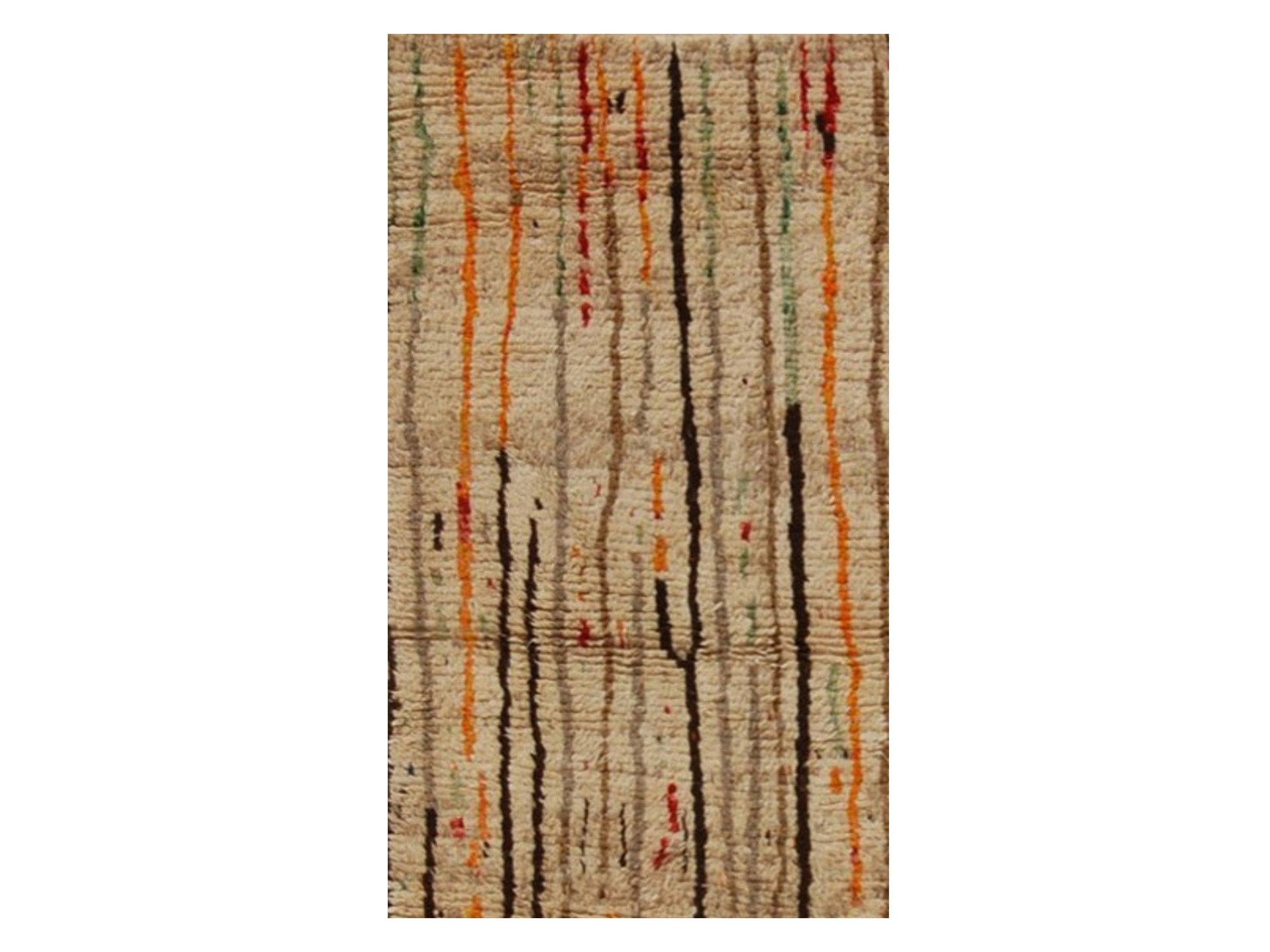 Vintage Moroccan Rug - Oued Morocco Collection Azilal Rugs Of Morocco