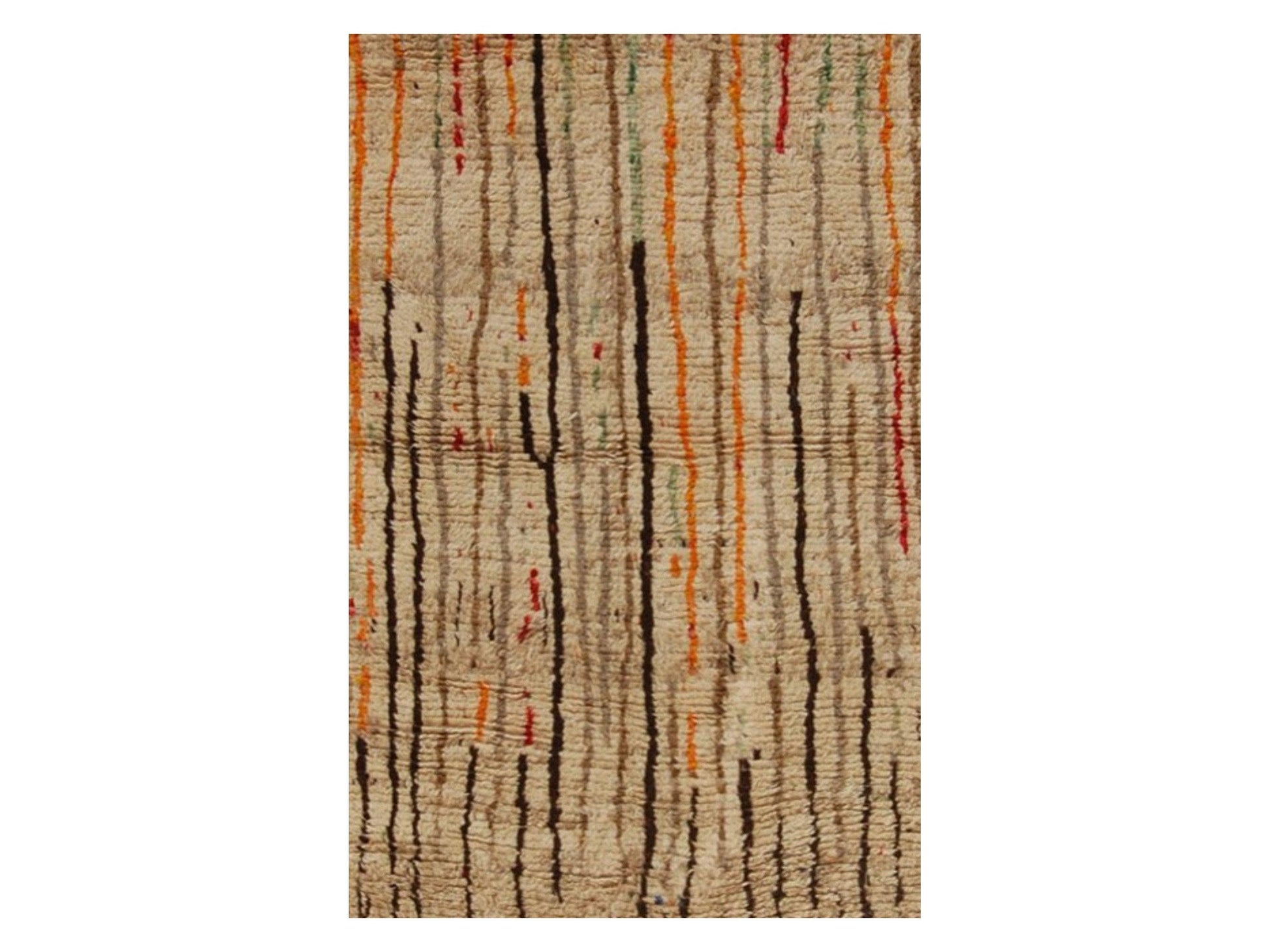 Vintage Moroccan Rug - Oued Morocco Collection Azilal Rugs Of Morocco