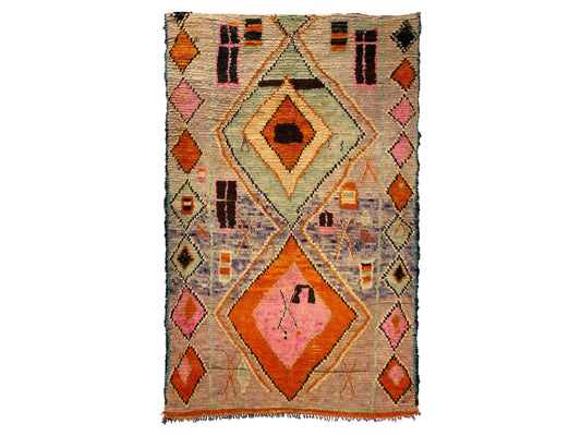 Vintage Moroccan Rug - Pounak Morocco Collection Boujaad Rugs Of Morocco